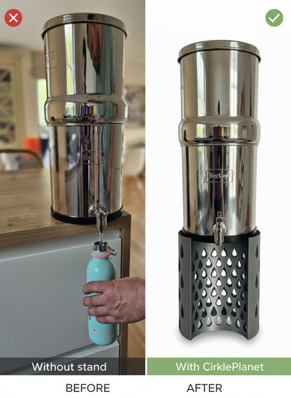 Riser Stand for Gravity Water Filters | Compatible Berkey